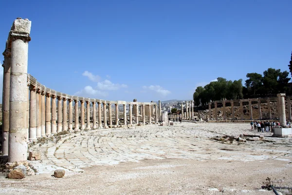 Starověké jerash — Stock fotografie