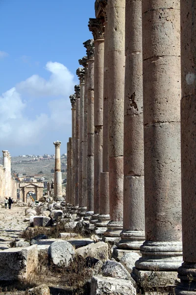 Стародавні Jerash — стокове фото