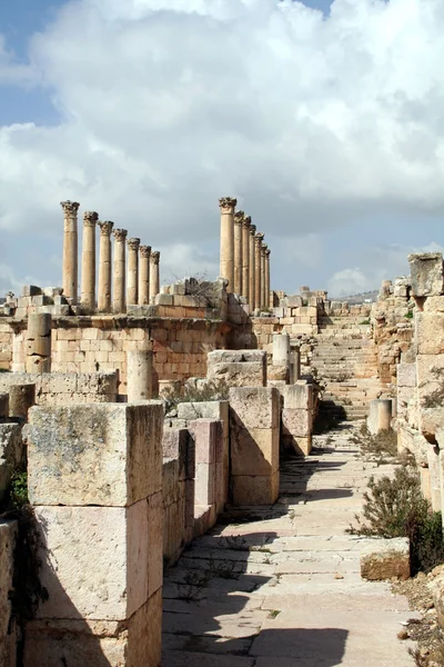 Стародавні Jerash — стокове фото