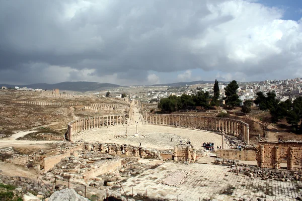 Eski jerash — Stok fotoğraf