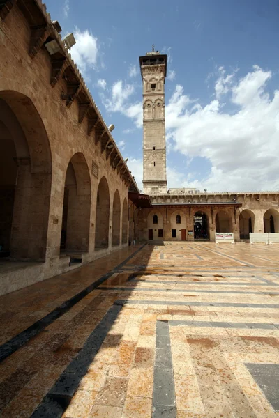 La grande moschea di Alepo — Foto Stock