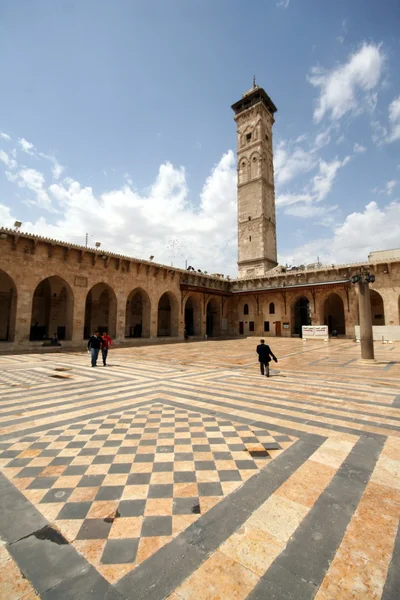 Die große moschee in alepo — Stockfoto