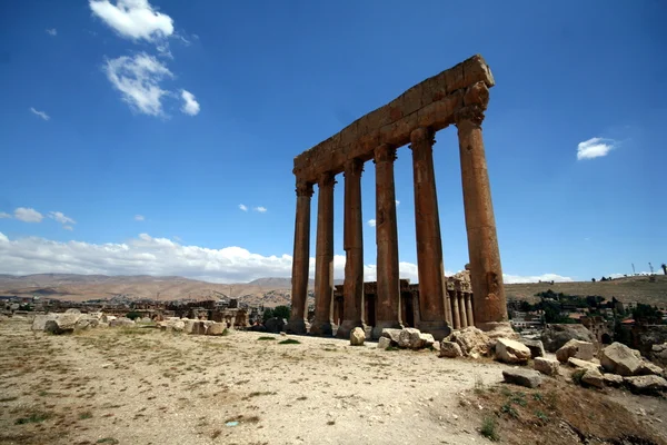 Balbek tempel in libanon — Stockfoto