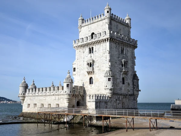(포르투갈 리스본의 벨렘 탑) — 스톡 사진