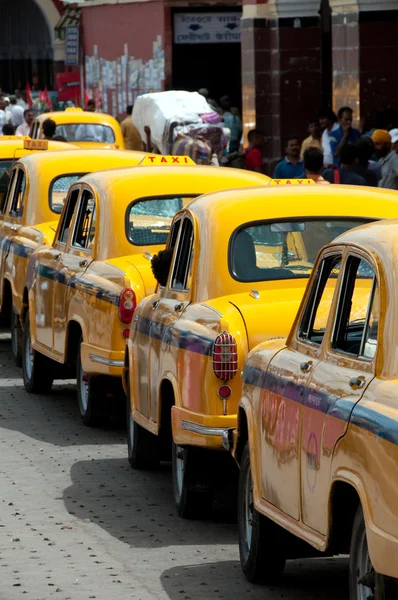 Taxi i calcutta, Indien — Stockfoto