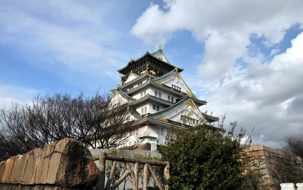 Buitenkant van hiroshima kasteel in hiroshima — Stockfoto