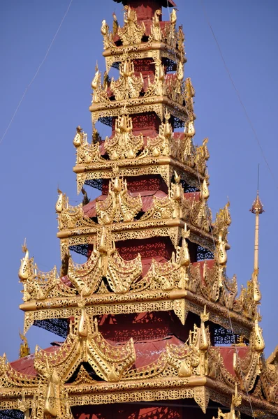 Shwezigon Paya, Bagan, Myanmar. — Zdjęcie stockowe