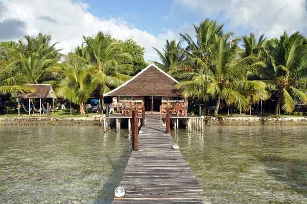 Paesaggio tropicale spiaggia — Foto Stock