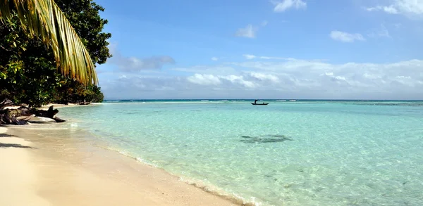 熱帯のビーチ風景 ロイヤリティフリーのストック写真