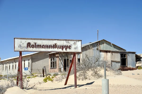 Kolmanskop cidade diamante — Fotografia de Stock