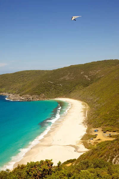 Shelley beach hängglidare — Stockfoto