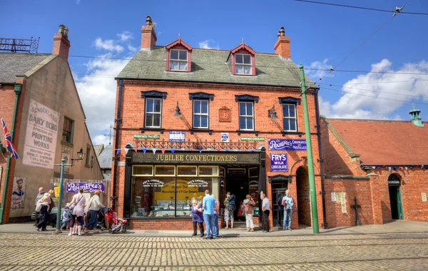 Oude suikerwerk winkel — Stockfoto