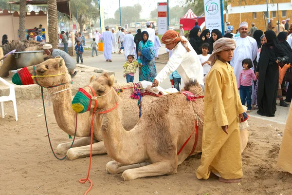 Omani straat — Stockfoto