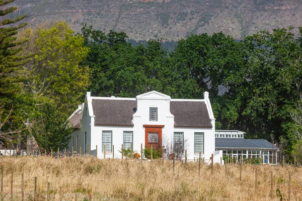 Cape Dutch Style Nova Constantia Homestead Situated Constantia Valley Cape — Stock Photo, Image