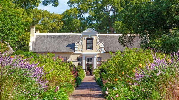 Vergelegen Een Historisch Landhuis Wijndomein Somerset West Provincie West Kaap — Stockfoto