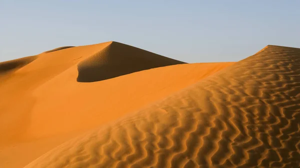 Modelli Astratti Dune Sabbia Vicino Dubai Negli Emirati Arabi Uniti — Foto Stock