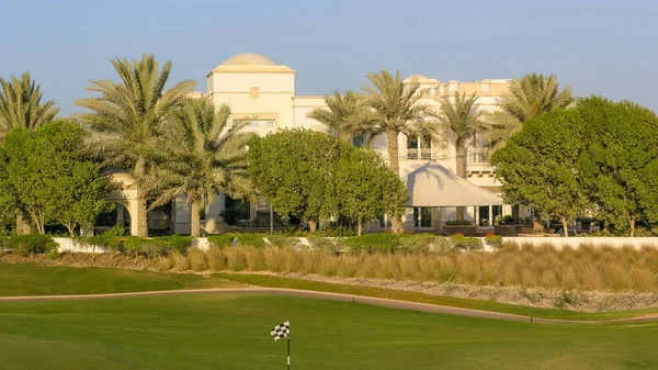 Luxurious Villa Overlooking Golf Course Emirates Hills Dubai United Arab — Stock Photo, Image