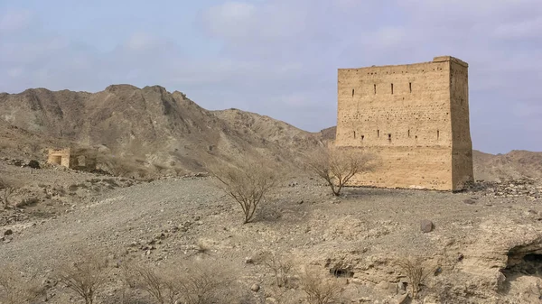 Islamic Era 19Th Century Fort Naslah Wadi Qor Ras Khaimah — Stock Photo, Image