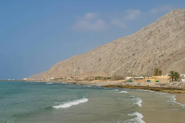 Jeer Kıyısında Birleşik Arap Emirlikleri Nde Kuzey Ras Khaimah Bir — Stok fotoğraf