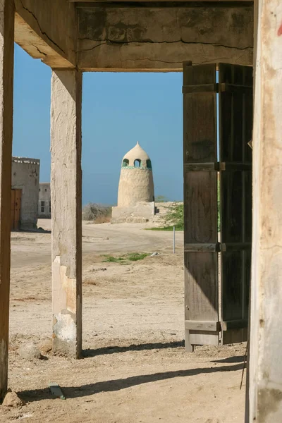 Eine Alte Moschee Jazirat Hamra Einer Stadt Südlich Der Stadt — Stockfoto