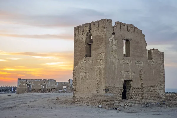 Vecchi Edifici Khan Nella Città Sharjah Emirati Arabi Uniti Situato — Foto Stock