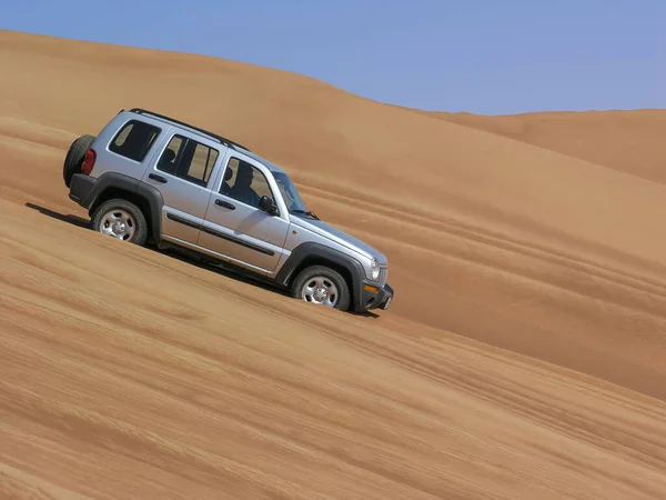 Offroad Jazdy Zjednoczonych Emiratach Arabskich — Zdjęcie stockowe
