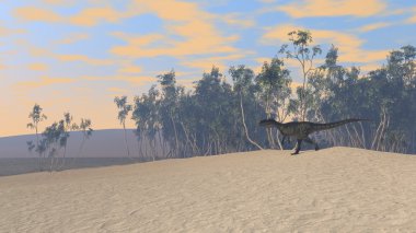 utahraptor kıyısında