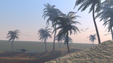 Dicraeosaurus yürüyüş