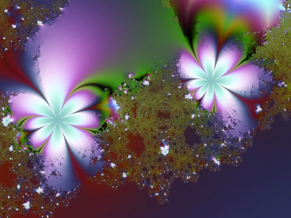 Fractal abstractie — Stockfoto