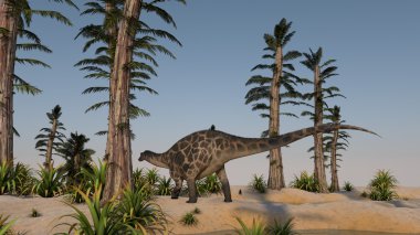 Dicraeosaurus kıyısında