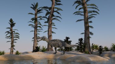 Suchomimus kıyısında