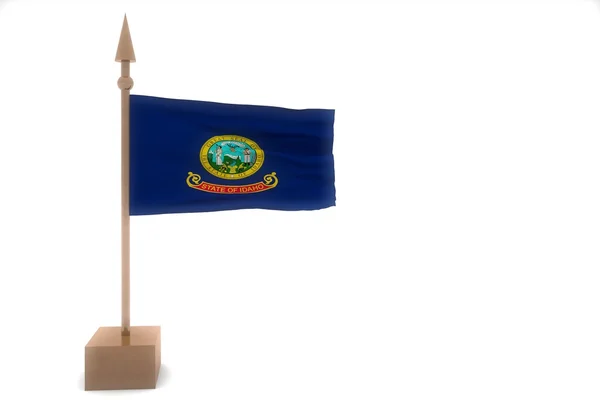 Idaho acenando bandeira — Fotografia de Stock