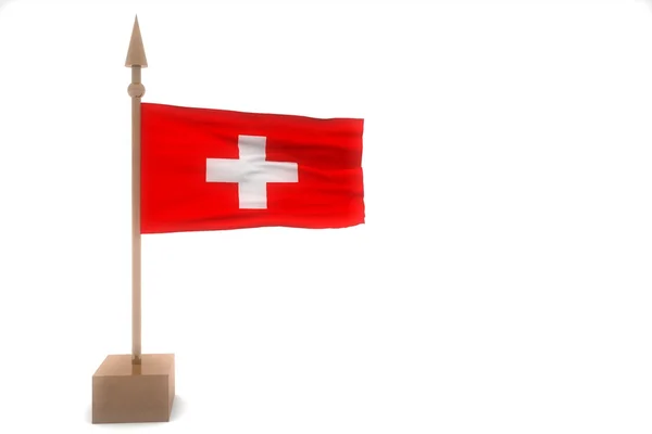 Bandera de Suiza — Foto de Stock