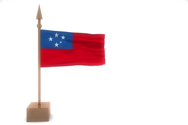 Флаг Самоа — стоковое фото