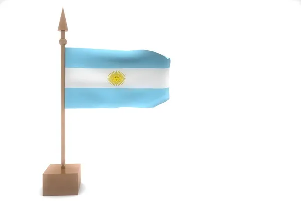 Argentina flag — Stock Photo, Image