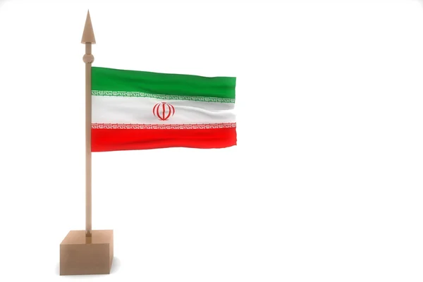 Bandera de Irán —  Fotos de Stock