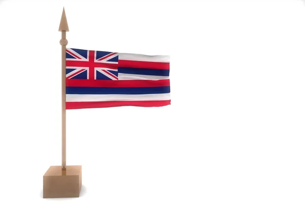 State of Hawaii flag — Stock Photo, Image