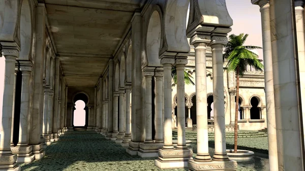 Арабский дворец — стоковое фото