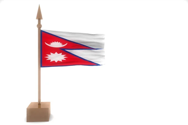 Флаг Непала — стоковое фото