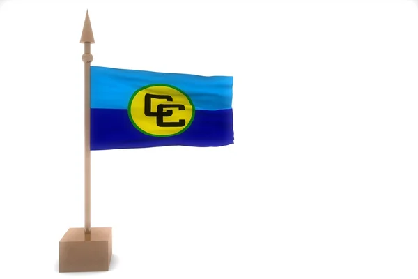Flag State Caribbean — Stock Photo, Image
