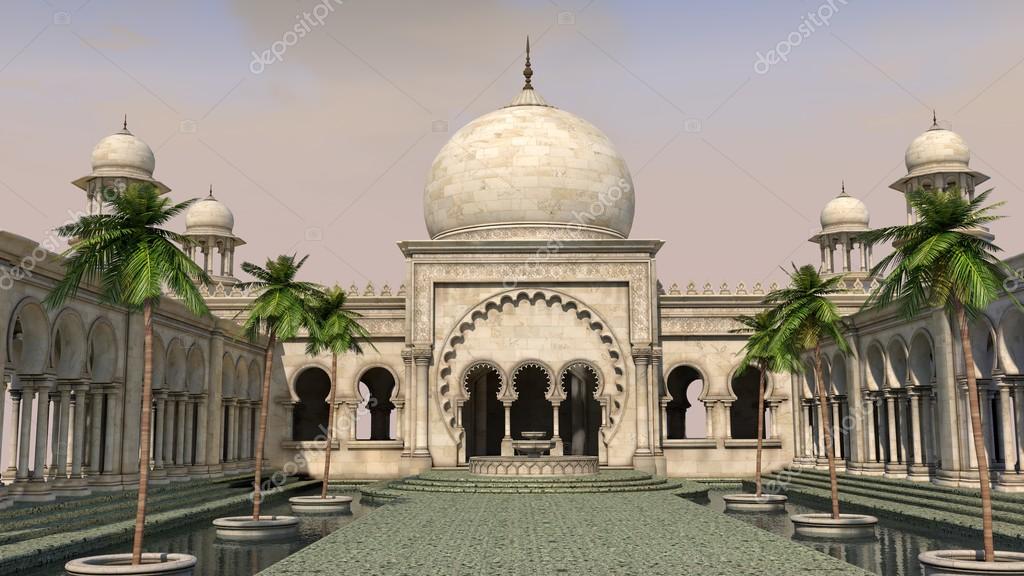 Arabian palace Stock Photo by ©KostPhoto 45195381