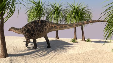 Dicraeosaurus yürüyüş