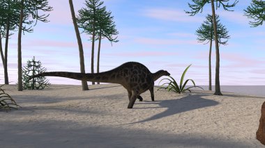 Dicraeosaurus yürüyüş