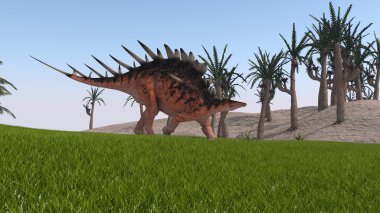 aralarında dinozor