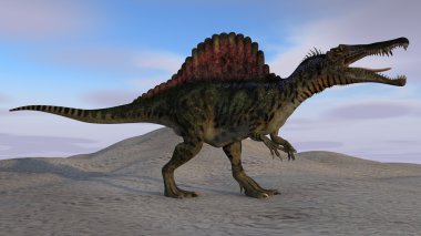 Spinosaurus dinosaur clipart