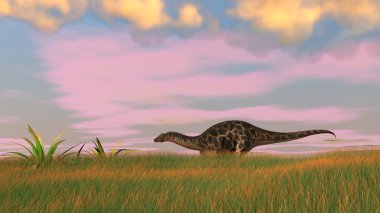 Dicraeosaurus yürüyüş