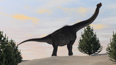 Brachiosaurus dinozor