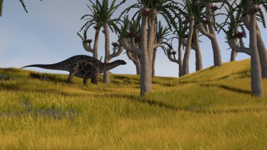 Dicraeosaurus yürüyüş
