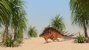 aralarında dinozor