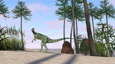 avcılık dilophosaurus